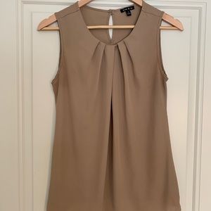 Tan Sleeveless Top
